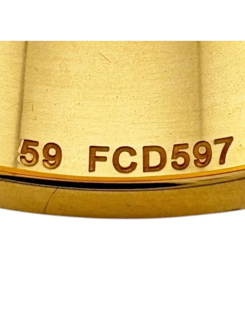 Louis Vuitton Grand Bague Empreinte Ring 18k Gold